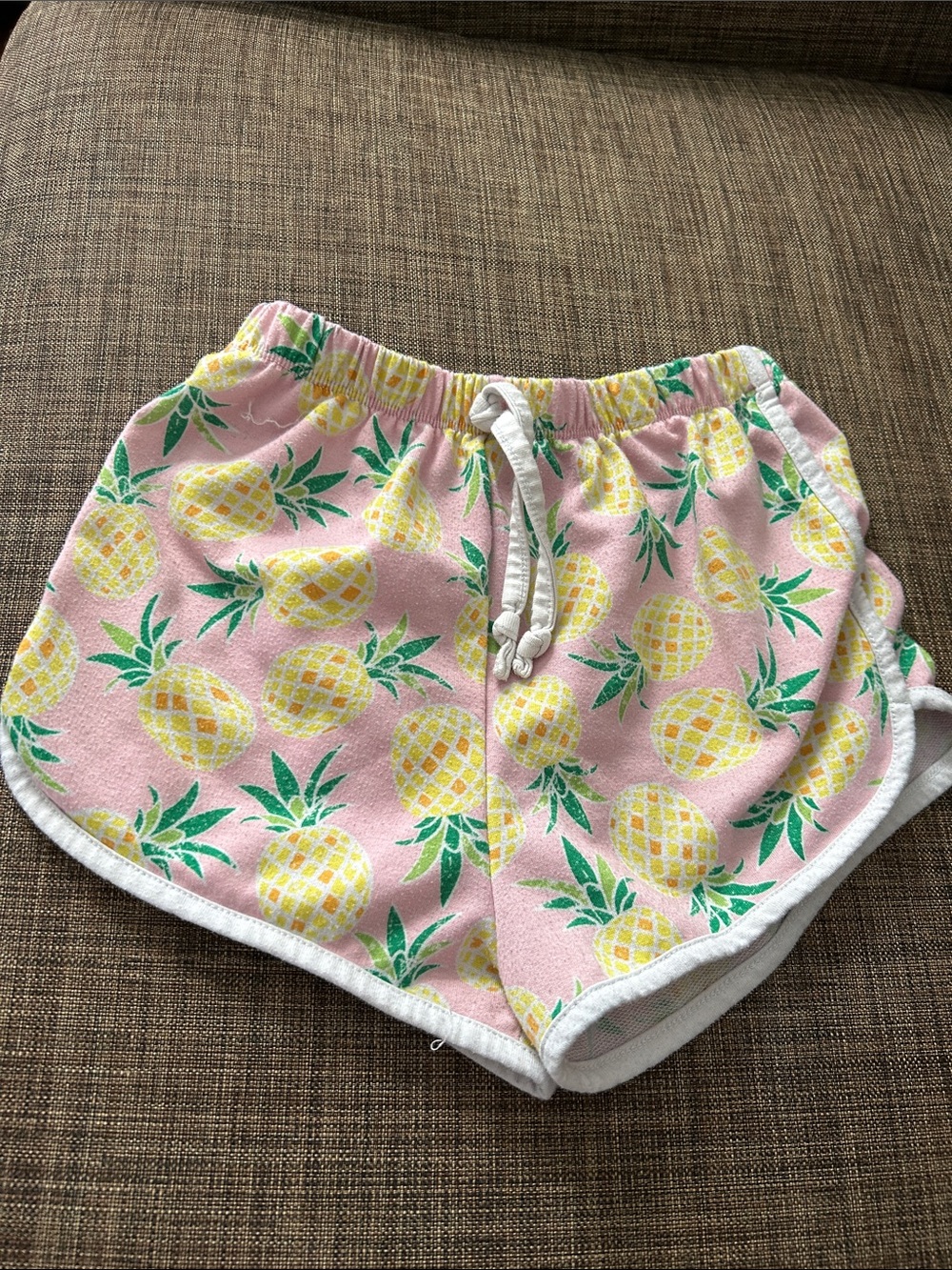 🔥 5/$25 - Pink Pineapple Print Girl’s  Shorts
